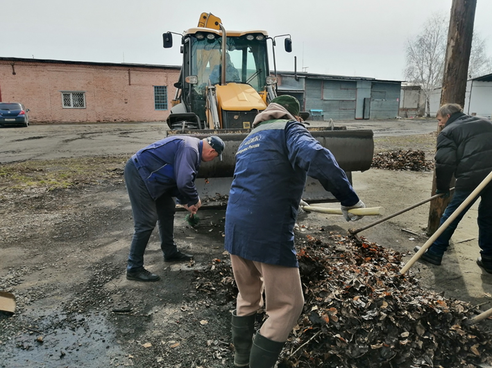 Весеннее обновление гарнизона.