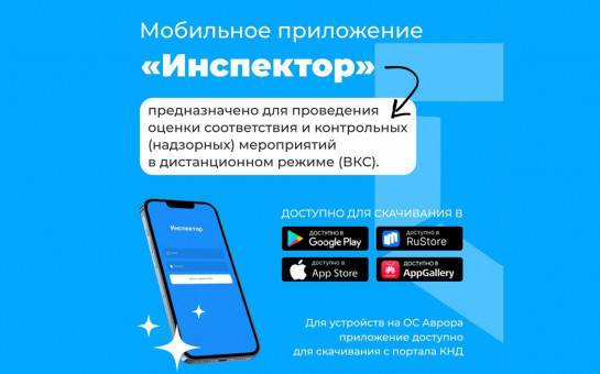 Механизм применения мобильного приложения «Инспектор»     .